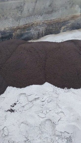 IJzerzand in het slow sand filter.jpg